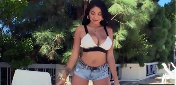  Toyed bigtits ebony fucked outdoors